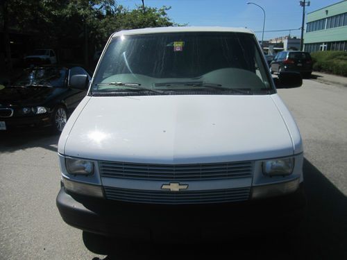 No reserve, 2001 chevrolet astro cargo van, no accidents, low 68,750 miles