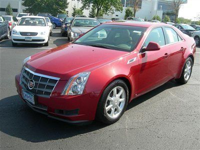 2008 cadillac cts4, navigation, pano sunroof, cooled seats, bose, 44756 miles