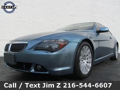 645ci coupe 4.4l nav cd cold weather package 8 speakers am/fm radio memory seat