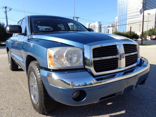 2005 dodge dakota laramie crew cab pickup 4-door v6 3.7l 4wd auto transmission