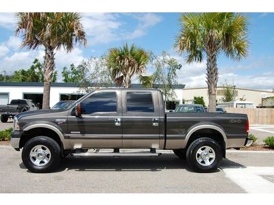 F350 crew cab srw lariat 4x4 egr delete banks aftermarket intake/programmer nice