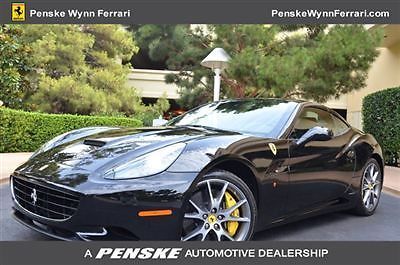 2012 ferrari california nero penske wynn ferrari las vegas nevada 702-770-2000