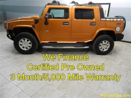 06 h2 4x4 sut gps navi sunroof leather heated seats warranty finance texas