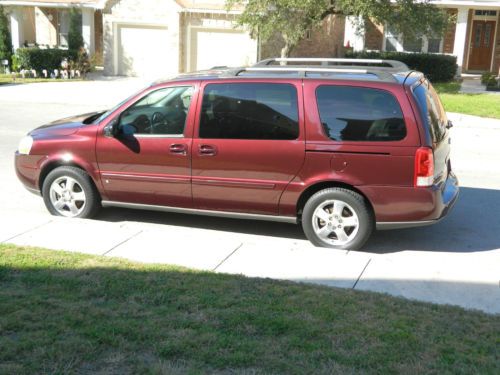 2008 chevrolet uplander lt minivan dvd leather