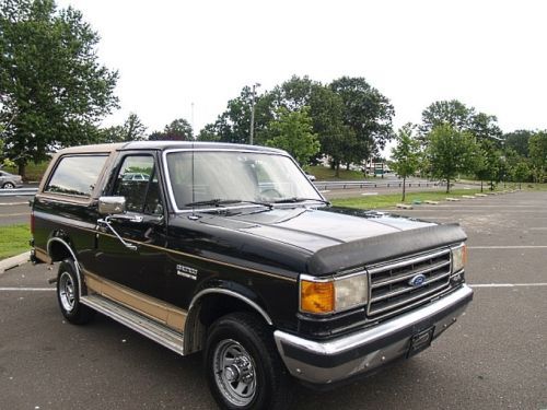 1989 ford bronco eddie bauer no reserve!!!!!