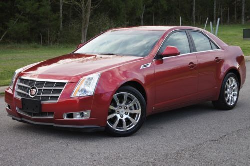 2008 cadillac cts awd luxury pkg bose pano roof