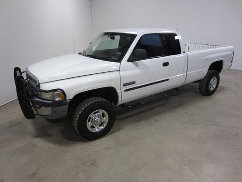 2000 dodge ram 2500 5.9l cummins turbo diesel 4x4 quad long bed tx owned 80 pix