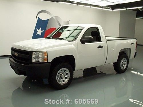 2007 chevy silverado regular cab 4x4 automatic only 64k texas direct auto