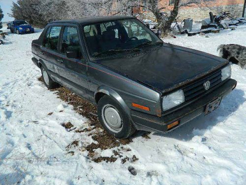 1989 vw jetta   1.6 diesel    5 speed  german made watch video