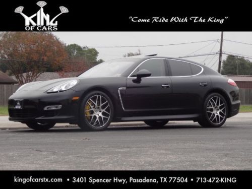 Turbo 10&#039; porsche panamera immaculate &amp; fully loaded awd 4.8l v8 clean carfax