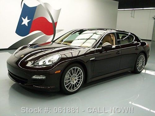 2011 porsche panamera s v8 sunroof nav rearcam 20&#039;s 18k texas direct auto