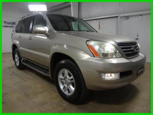 2003 lexus gx470, 1-owner, 4x4, navigation, moonroof, dvd, clearance!