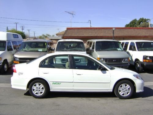 2005 honda civic gx cng compressed natural gas carpool solo hov sticker low mile