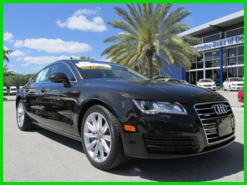 13 black a-7 3.0-t 3l v6 supercharged quattro awd *navigation *rear view camera