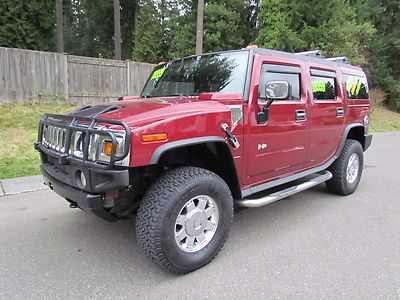 2003 hummer h2 wagon loaded sunroof navigation nice stereo