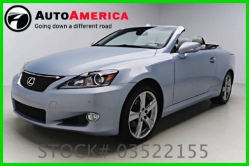 We finance! 9531 miles 2012 lexus is 250c convertible  2.5l v6 24v premium