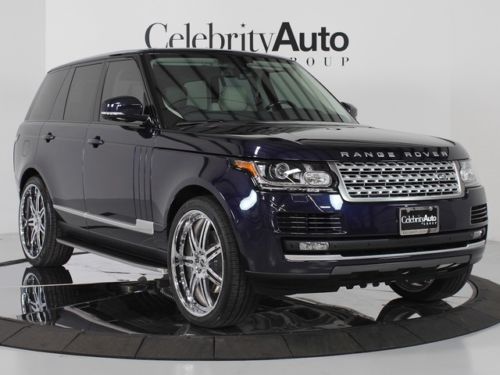 2014 land rover range rover sc vision pkg pano roof frt climate pkg w