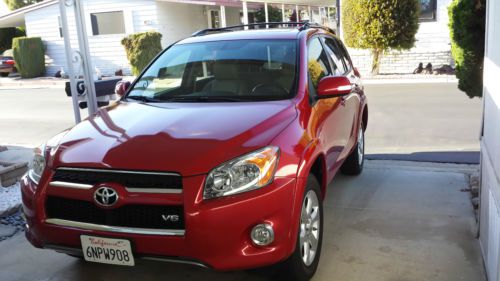 Pristine 2010 rav4 limited, v-6, every power option, leather, private party