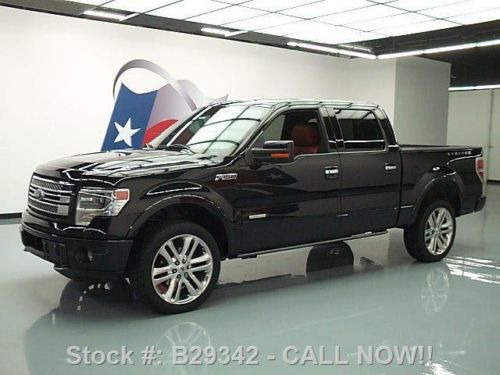 2013 ford f150 ltd crew ecoboost 4x4 sunroof nav 20k mi texas direct auto