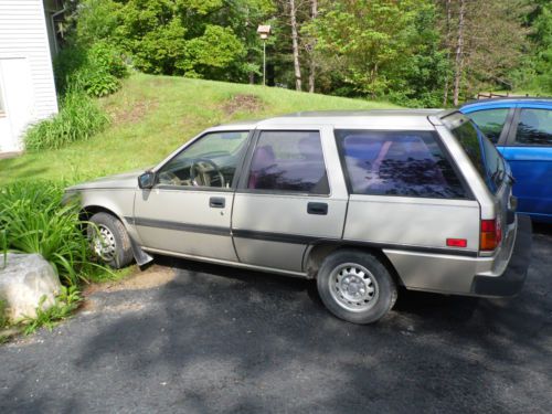 1989 plymouth colt dl wagon 4-door 1.5l