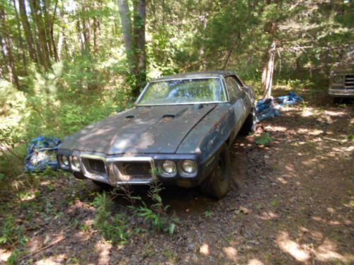 1969 pontiac firebird 400 4 speed needs to be restored