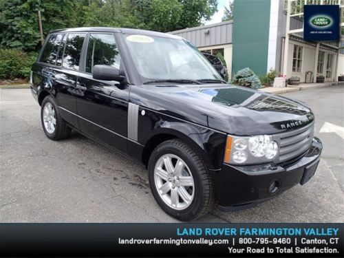 2008 land rover range rover hse sport utility 4-door 4.4l