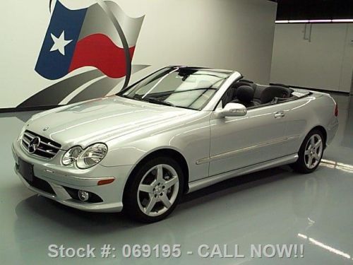 2006 mercedes-benz  clk500 cabriolet navigation 47k mi texas direct auto