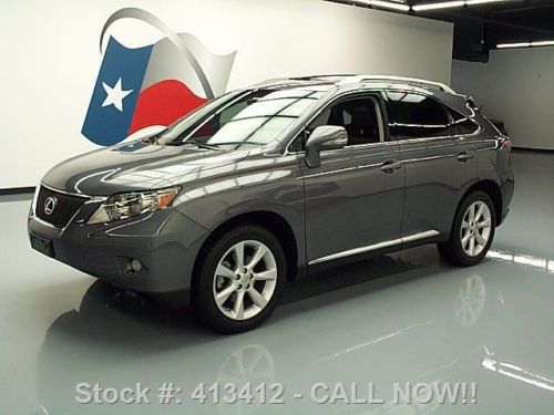 2012 lexus rx350 sunroof navigation rearview cam 40k mi texas direct auto