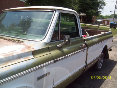 3rd owner truck have owned since 1997 green and white