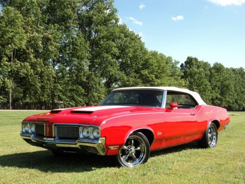 Slick olds cutlass convertible ac original window sticker gm 1970 68 69 71 72