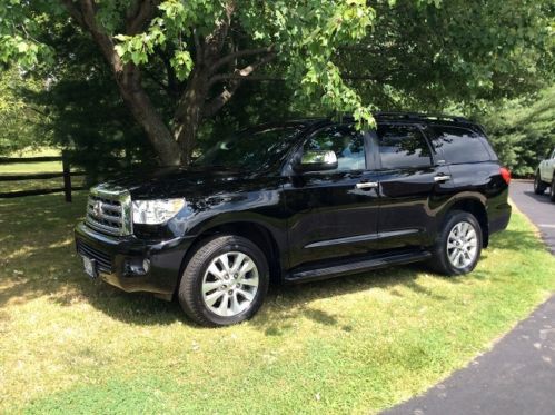 2013 toyota sequoia  -  limited   -  beautiful !!!!   black !!!!!