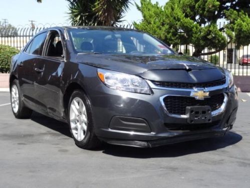 2014 chevrolet malibu lt damaged repairable fixer rebuilder salvage runs! l@@k!