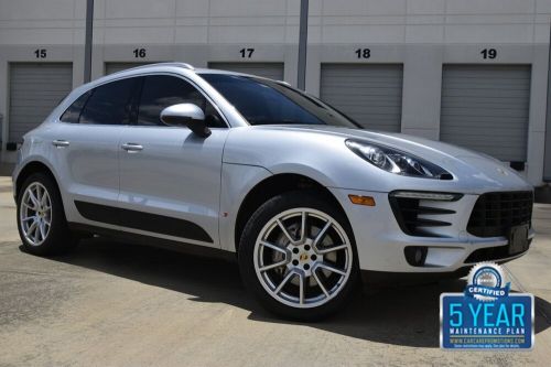 2016 porsche macan s $83k msrp best color combo top loaded clean