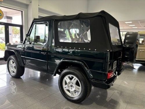 1979 mercedes-benz g-class g300 diesel open top swb - (frame-off restoration)