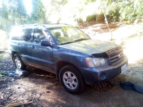 2002 toyota highlander limited