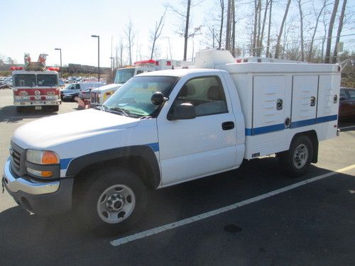 2003 gmc 3/4 ton  pick up with animal control body- goverment surplus-virginia