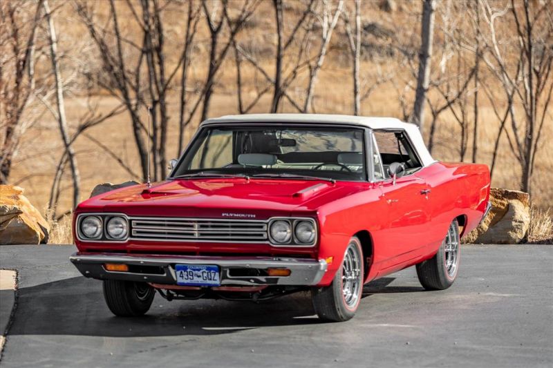 1969 plymouth road runner convertible 4-speed