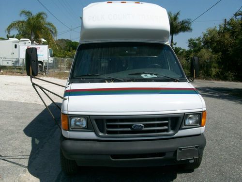 2003 ford e350 handicap transit van, ex-county owned