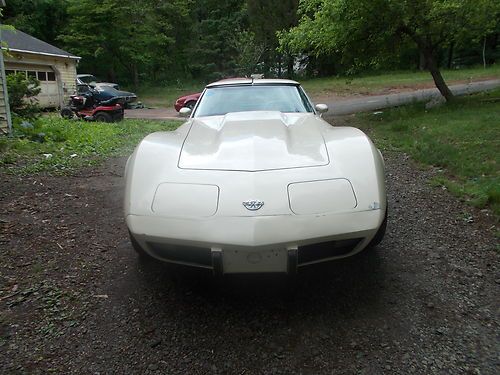 1978 corvette t tops 25 anniversary runs and drives great 350 posi