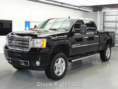 2012 gmc sierra 2500 denali 4x4 diesel rear cam 18k mi texas direct auto