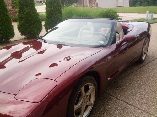 2003 chevrolet corvette 50th anniversary convertible