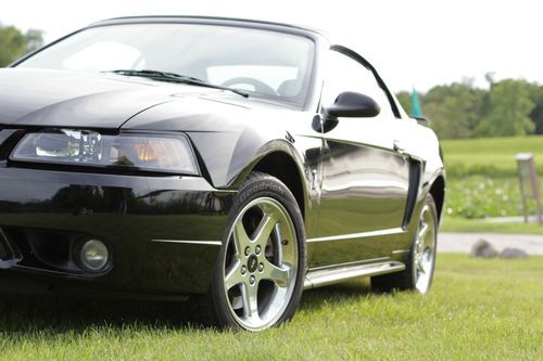 Purchase Used 2001 Ford Mustang Svt Cobra Convertible 2 Door 46l In Crown Point Indiana 6564