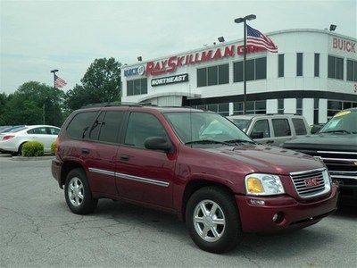 Certified red automatic suv 4x4 4wd low miles cruise onstar chrome grill