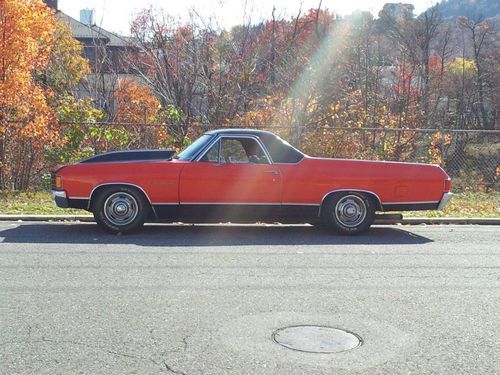 1972 chevrolet el camino base 6.6l