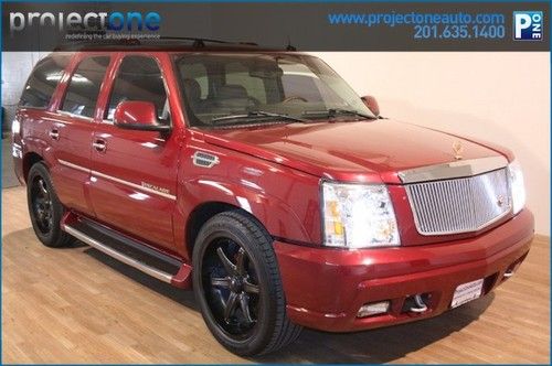 2004 cadillac escalade red 104k miles navigation