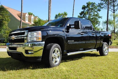 2011 chevrolet silverado 2500hd lt crew cab pickup 4-door 6.0l 4.10 rear gear