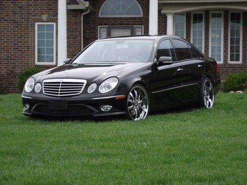 2009 e550 sport navigation keyless go heated/cooled seats 550 20" wheels