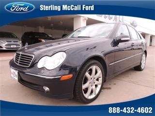 2004 c-class sport 1.8l independent climate control home link leather sunroof