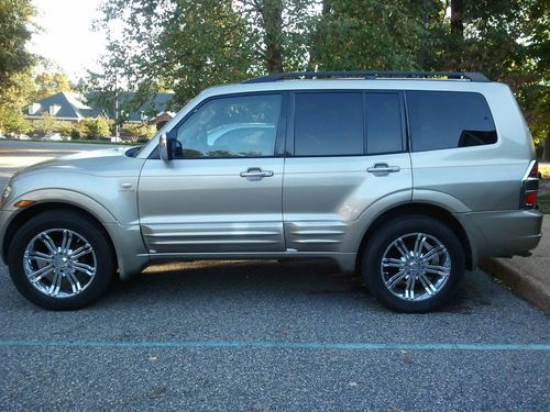 2001 mitsubishi montero ltd 4wd suv