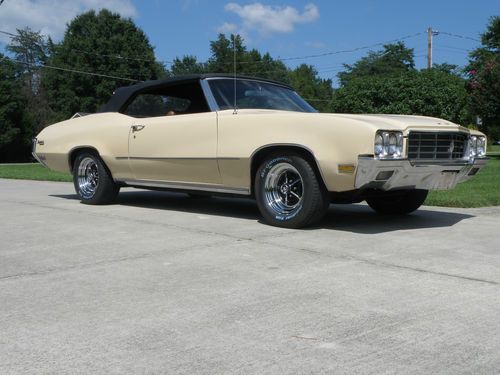 1 owner rust free buick skylark conv.